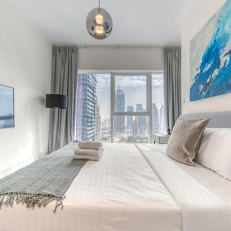 Ferienwohnung Maison Privee - Aesthetic Apt With Stunning View In Luxurious Building Dubai Exterior foto