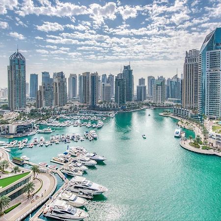 Ferienwohnung Maison Privee - Aesthetic Apt With Stunning View In Luxurious Building Dubai Exterior foto