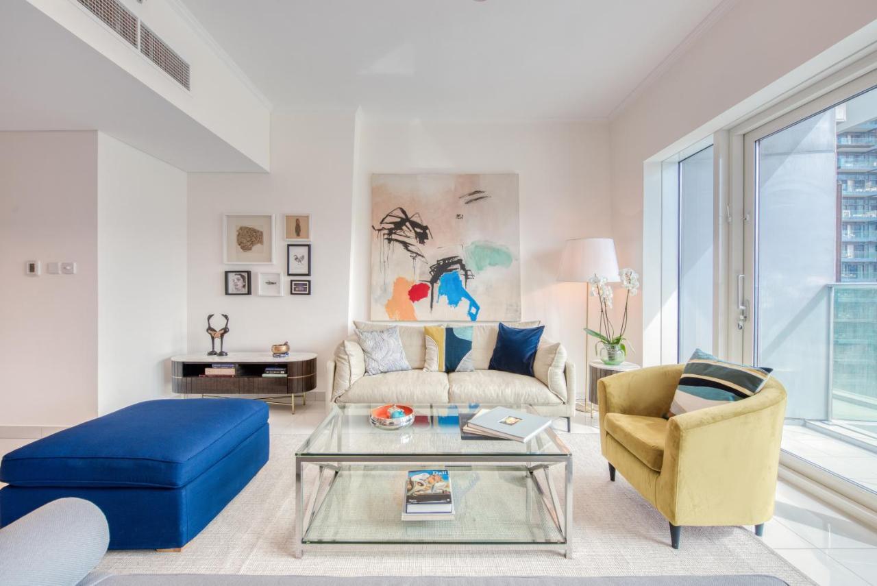 Ferienwohnung Maison Privee - Aesthetic Apt With Stunning View In Luxurious Building Dubai Exterior foto