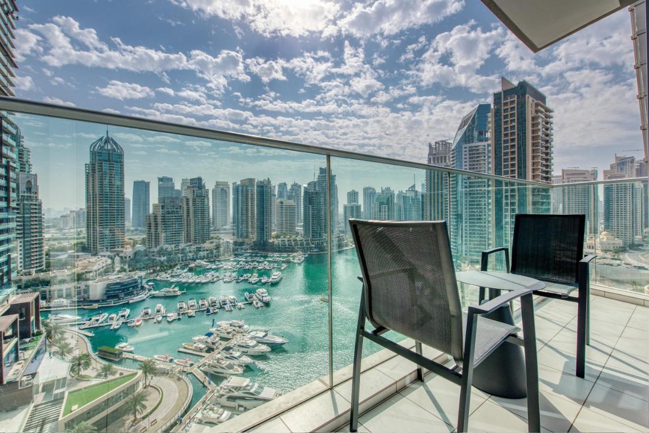 Ferienwohnung Maison Privee - Aesthetic Apt With Stunning View In Luxurious Building Dubai Exterior foto