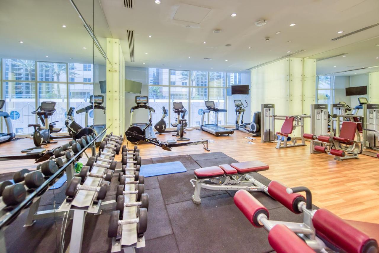Ferienwohnung Maison Privee - Aesthetic Apt With Stunning View In Luxurious Building Dubai Exterior foto